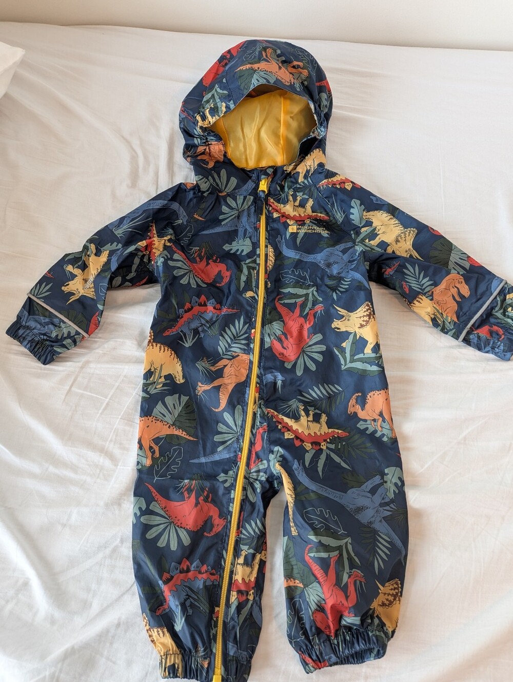 Mountain Warehouse Hooded Rain Suit Waterproof Size 6-9 Months